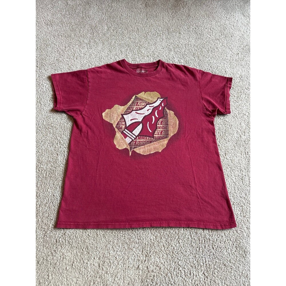 Vintage FSU Seminoles Champs Sports Men’s Graphic Tee Size Small
